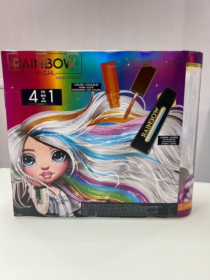 Rainbow High Hair Studio Amaya Raine 4 en 1 - photo numéro 2