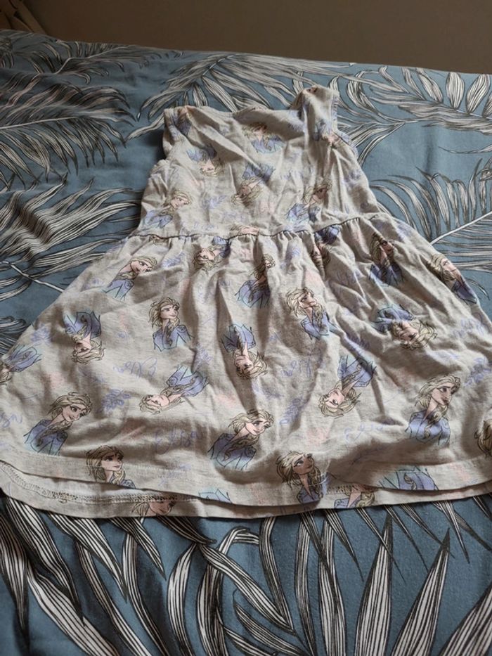 Robe coton  reine et des neiges - photo numéro 2