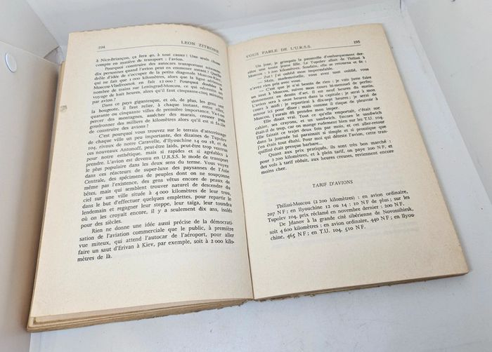 "Léon Zitrone vous parle de l'U.R.S.S. Interviews libres en Union Soviétique".
296 pages - photo numéro 10