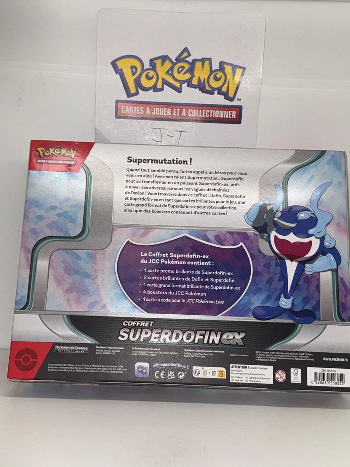 Coffret Superdofin EX scellée pokémon - photo numéro 4