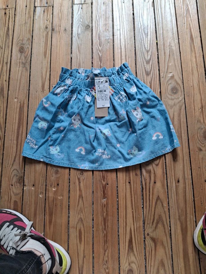 Jupe gabby chat taille 4 ans