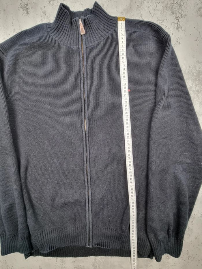 Veste zippée Tommy Hilfiger noire – Taille L Homme (mesures en photos) - photo numéro 9