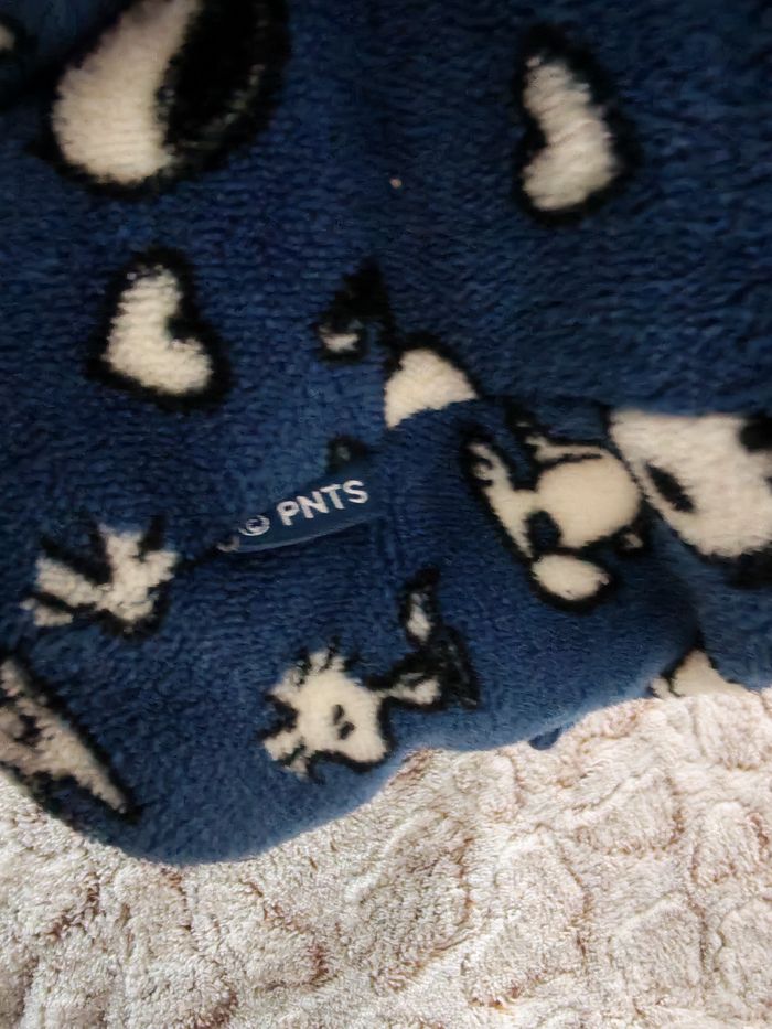 Chaussons peluches hauts Snoopy - photo numéro 3