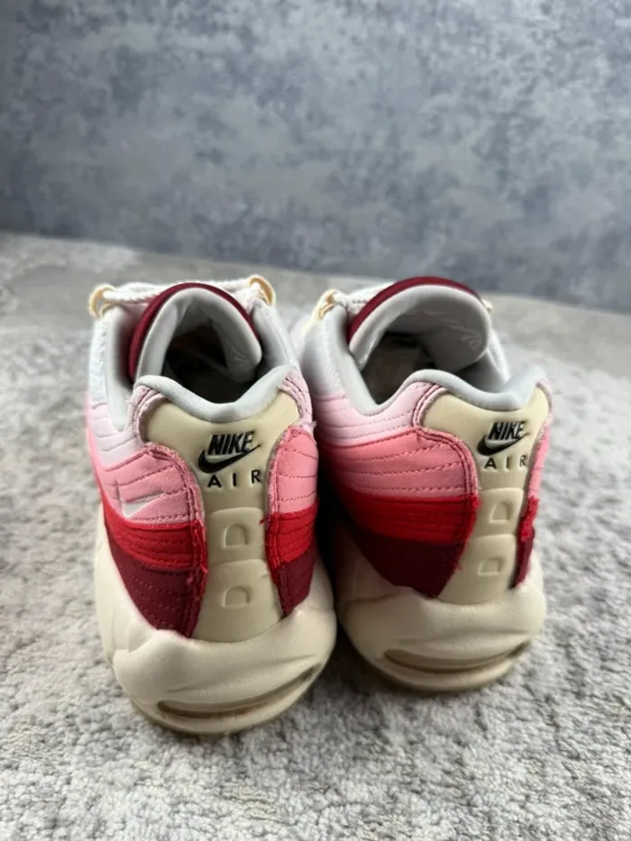 Nike Air Max 95 QS Anatomy Of Air GID - White & Pink & Red - photo numéro 16