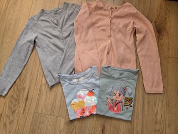 Lots 2 gilets + 2 tee-shirts MC