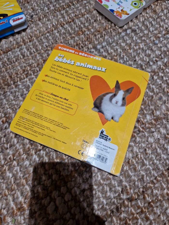 Livre touche et découvre les bébés animaux - photo numéro 2