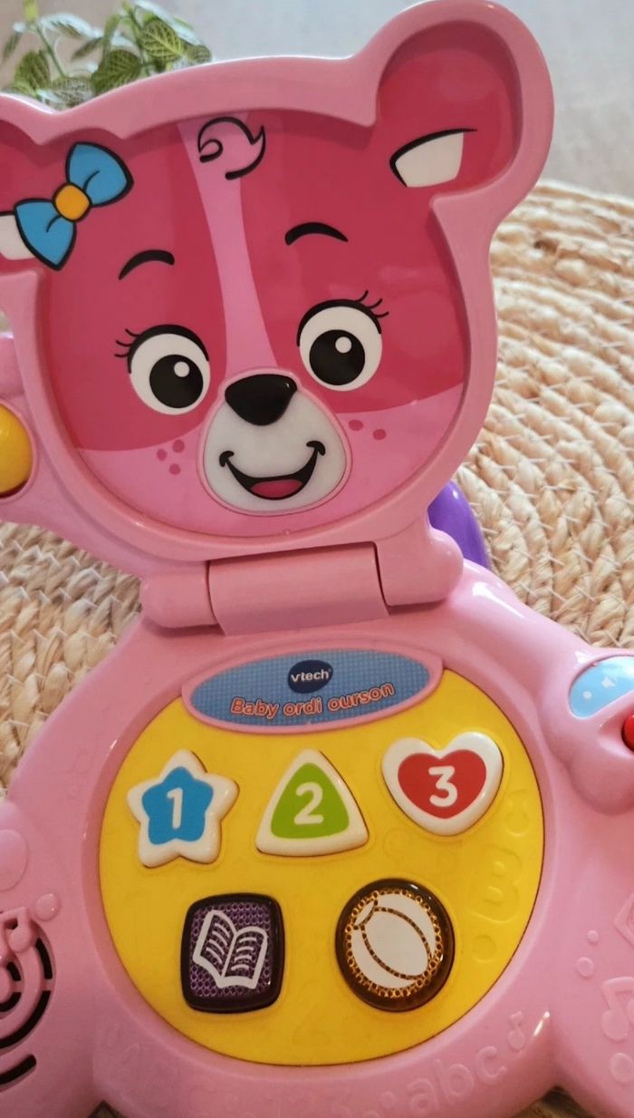 Ordinateur bébé Vtech rose - photo numéro 6