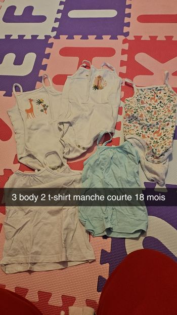 Lot 18 mois fille