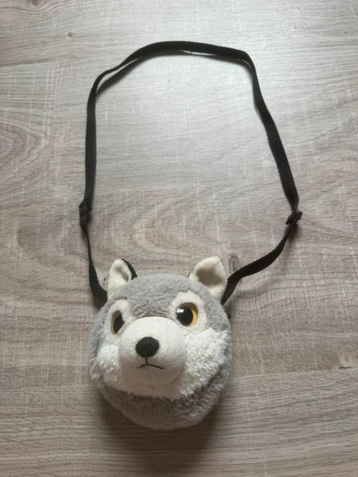 Sac bandoulière loup