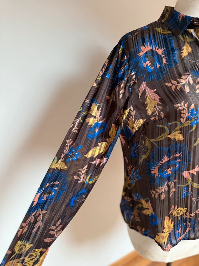 Belle chemise blouse fluide neuve Promod 🥰 38 M - photo numéro 3
