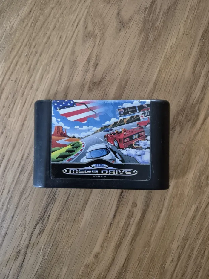 Jeu Sega MegaDrive Turbo Outrun Méga Drive - PAL MD