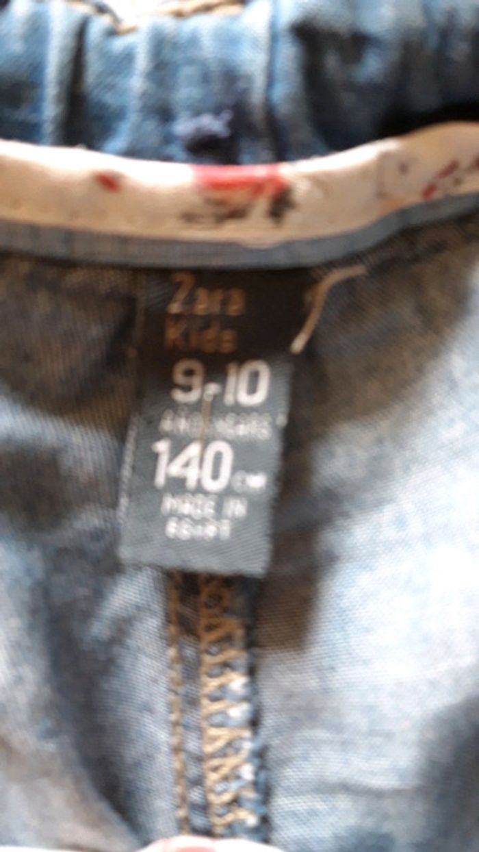 Short jeans 9/10 ans zara kids - photo numéro 3