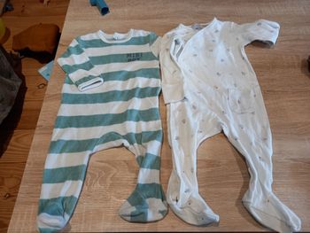 Lot grenouillères 6 mois