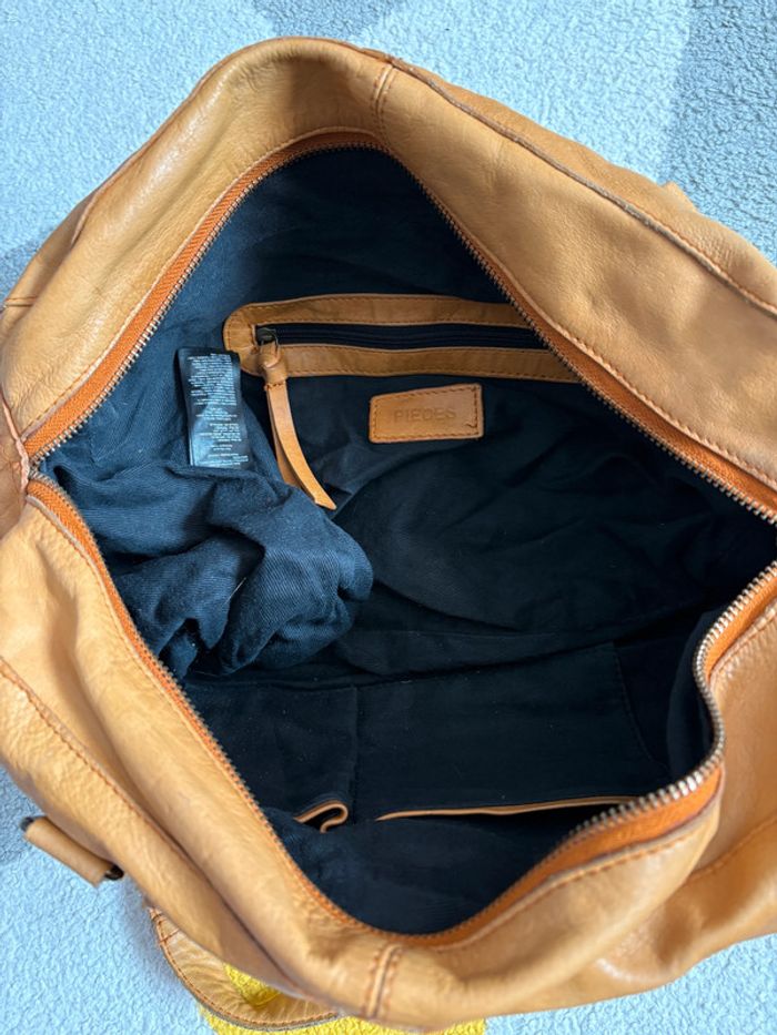 Sac à main en cuir Pieces - photo numéro 4