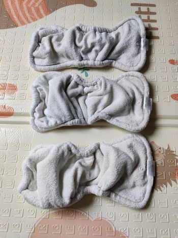 Lot 3 inserts bambou couche lavable