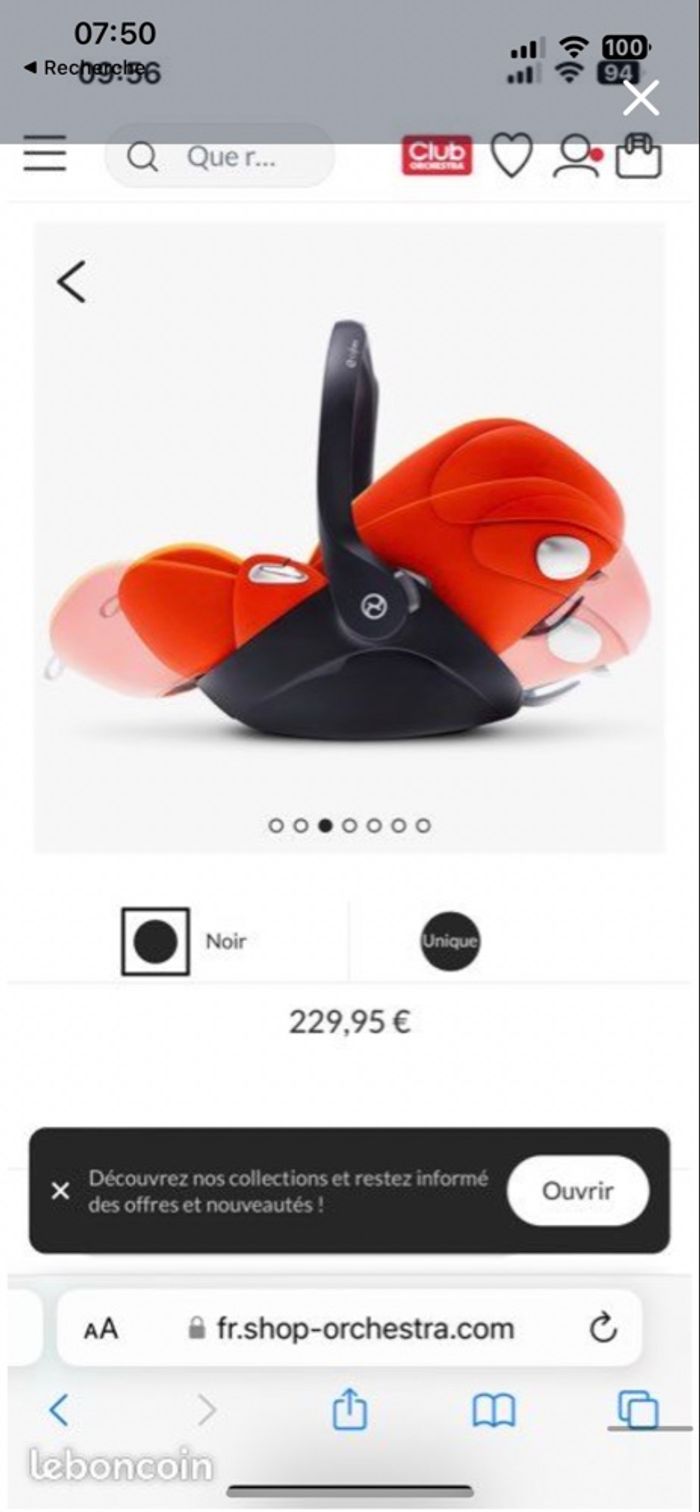 Poussette cybex balios s - photo numéro 7