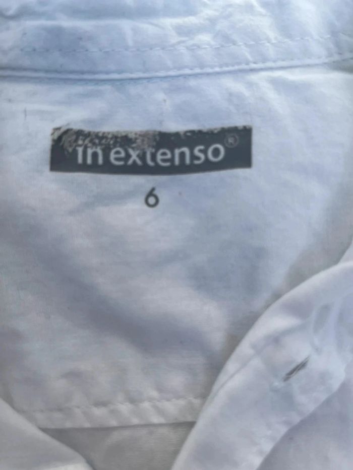 Chemisette blanche in extenso taille 6 ans - photo numéro 3