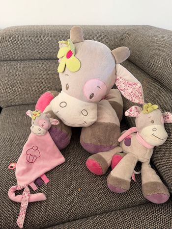 Lot de 3 peluches 