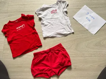 Ensemble short + tee shirt