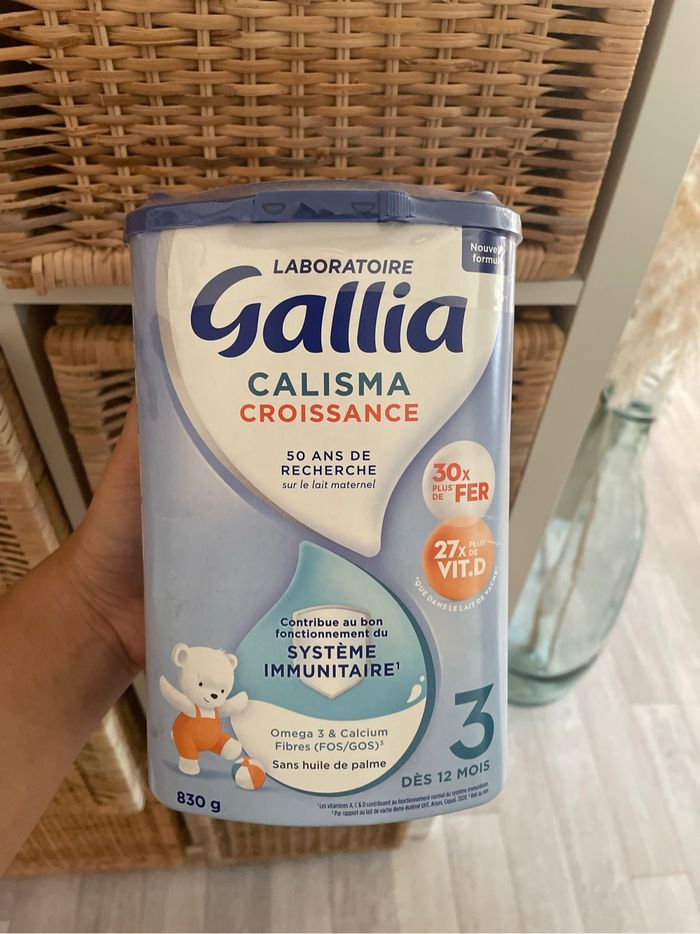 Lait infantile Gallia 3