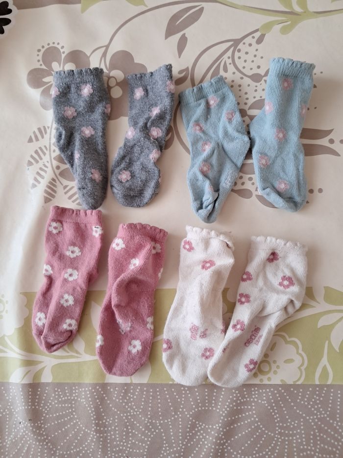 Lot de 4bpaires de chaussettes 13/14