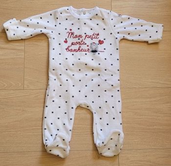 Pyjama velours 3M jamais porté