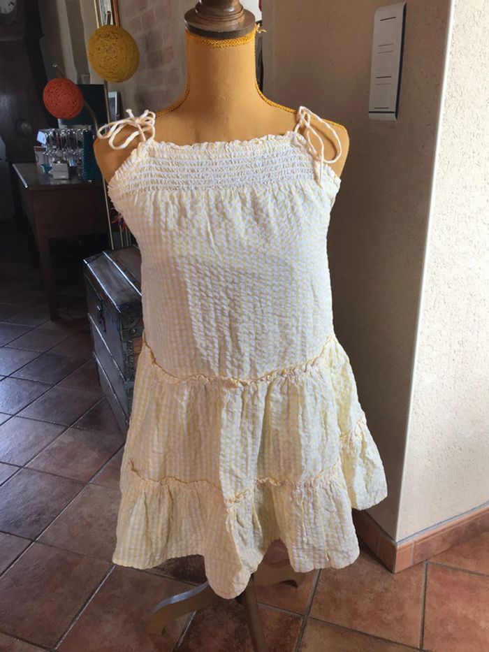 Jennyfer don’t call le robe à bretelles taille s tissus gauffré