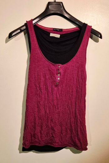 ​Top double épaisseur Bonobo - Rose Framboise - Taille L