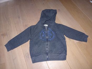 gilet gris chaud Vertbaudet 4 ans