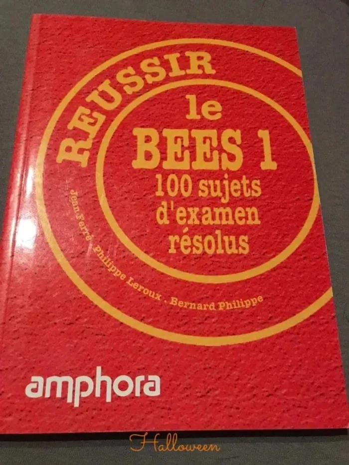 Livre Réussir le BEES 1
