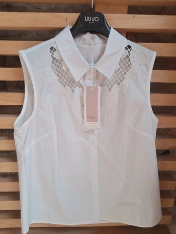 Md'M chemise été sans manches T.42 neuve