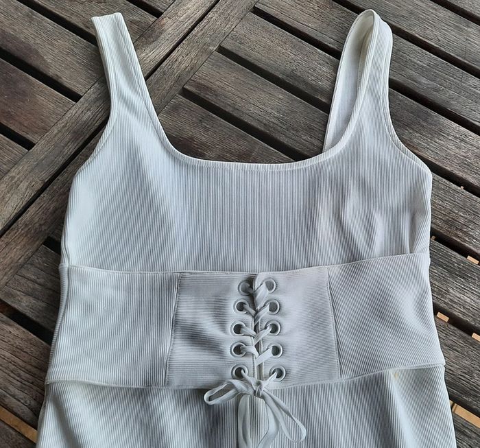 Robe d'été blanche Bershka M - photo numéro 3