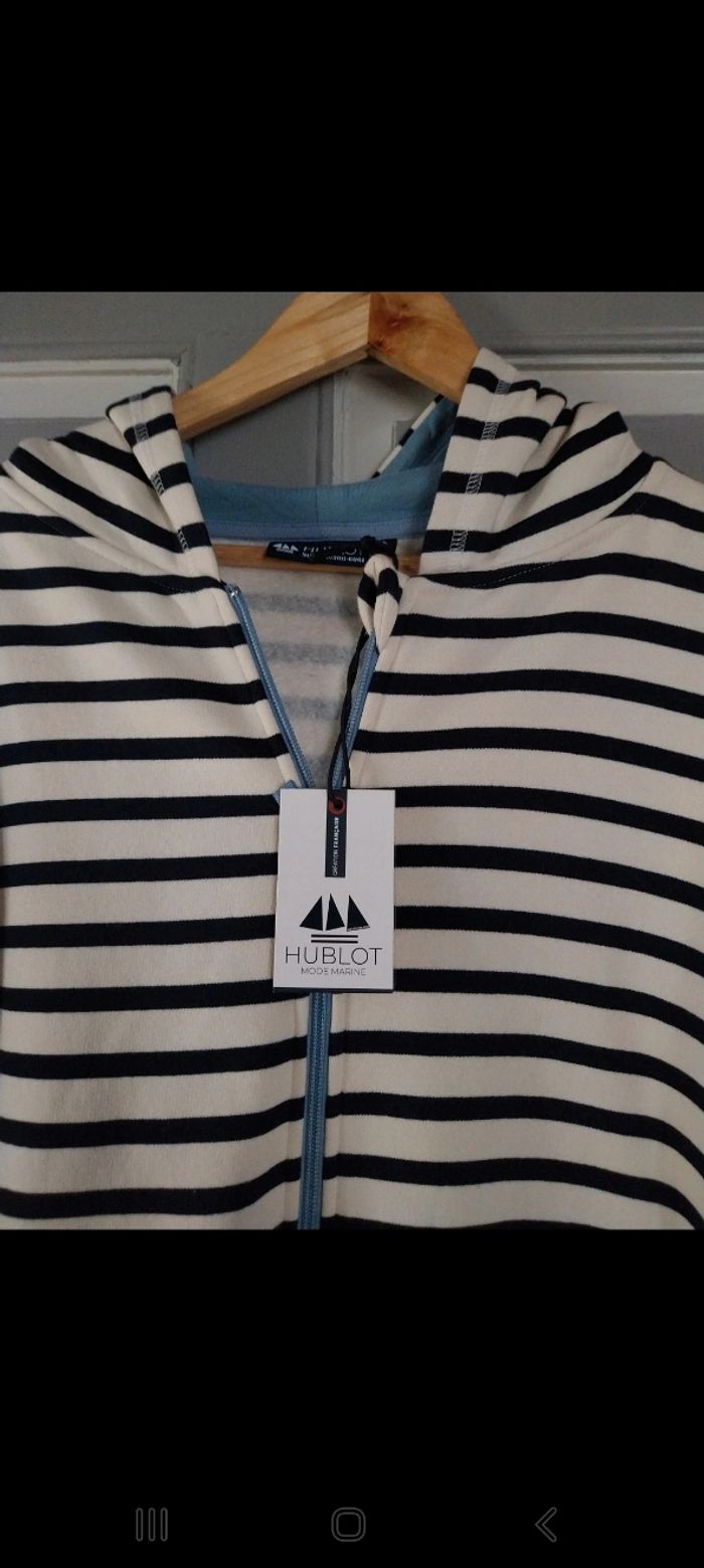 Gilet épais style marin taille L neuf - photo numéro 2