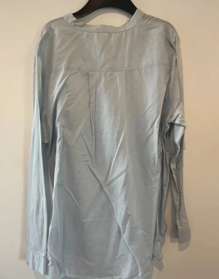 Chemise blouse H&M bleu neuve - photo numéro 2