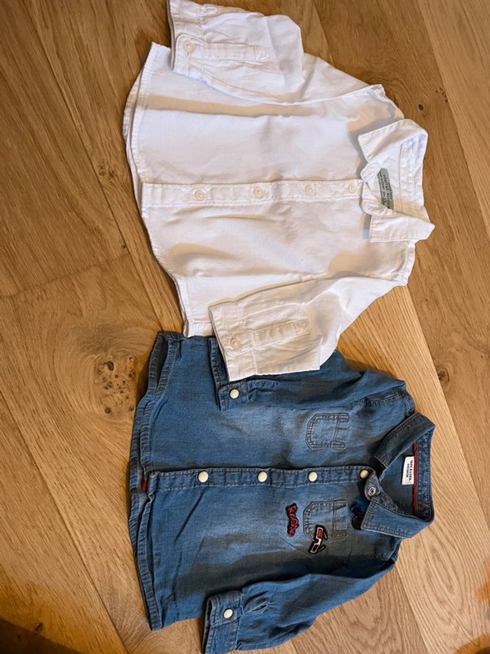 Lot chemise bébé