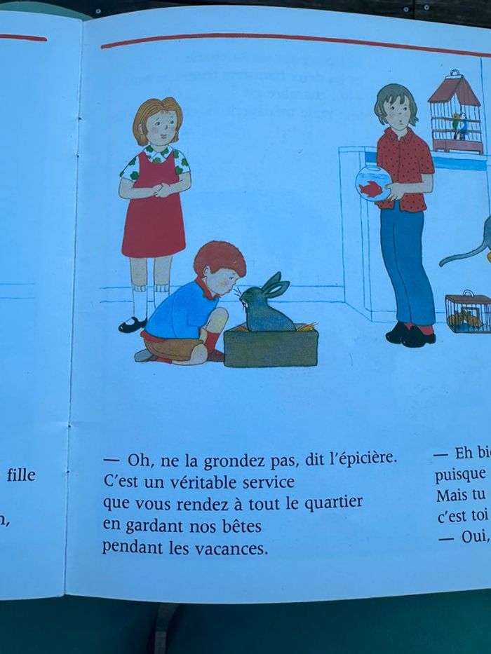 Livre ancien album Les vacances de Mariette albums du Père Castor premières lectures Flammarion - photo numéro 7