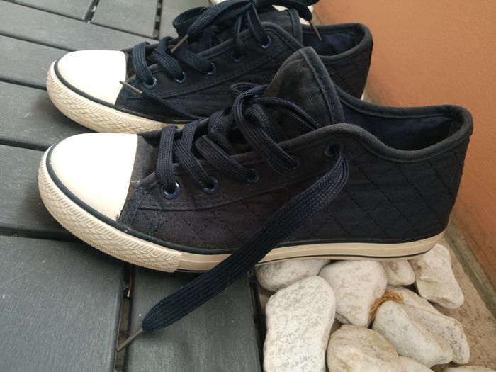 Baskets bleu marine P40 - photo numéro 3