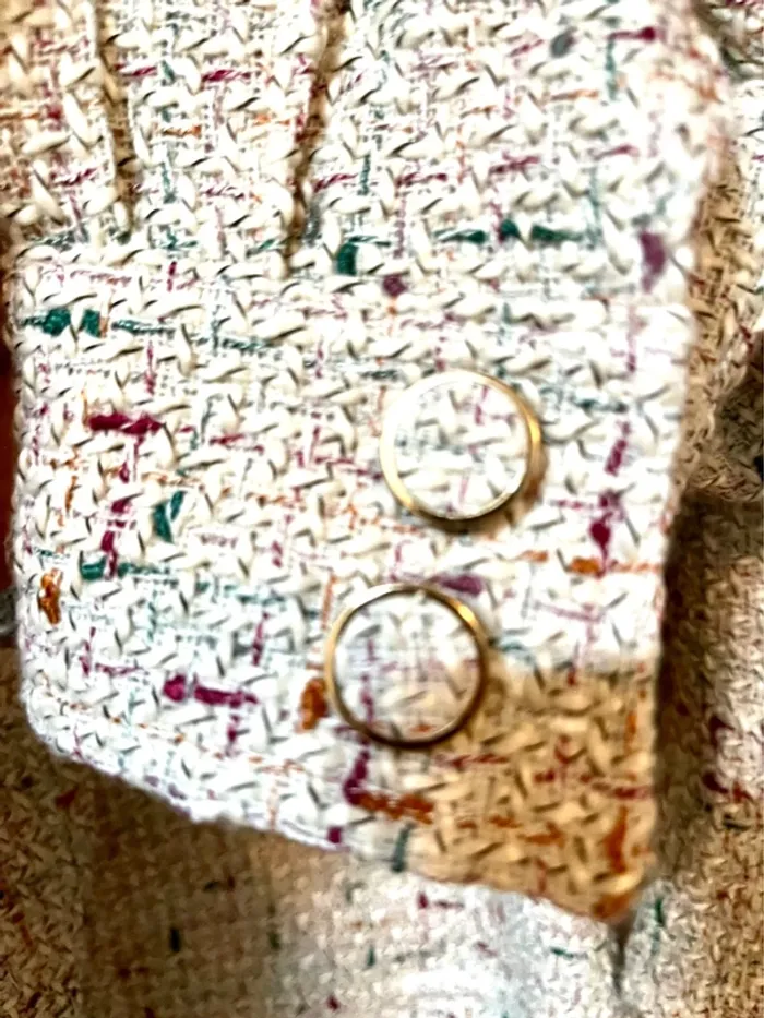 Veste chemise aspect tweed - neuve jamais portée - photo numéro 11