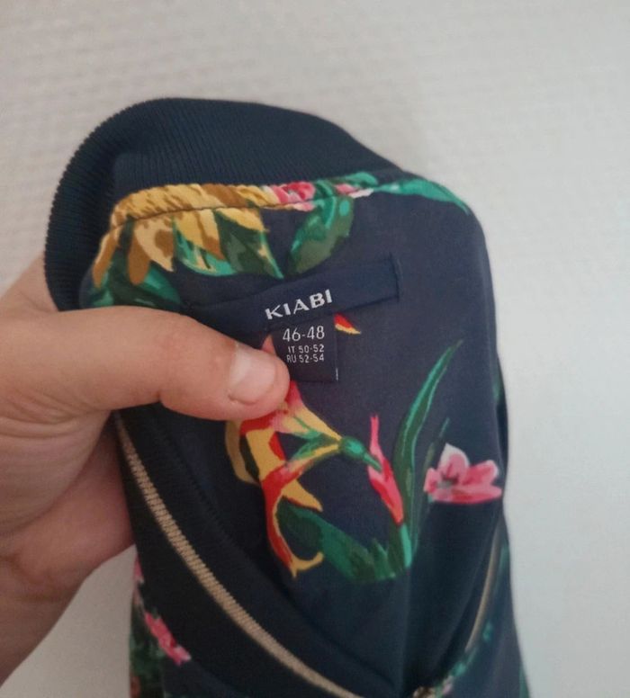 Veste d'été légère à motifs fleurie grande taille femme - photo numéro 6