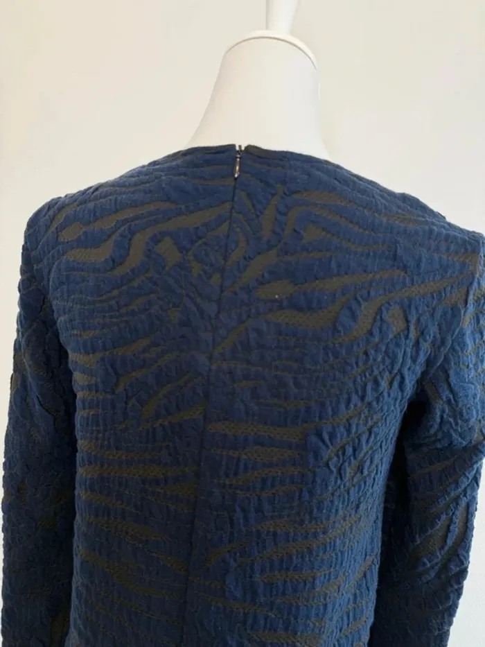 Robe Bash taille 1 soit S bleue et noire parfait état - photo numéro 6