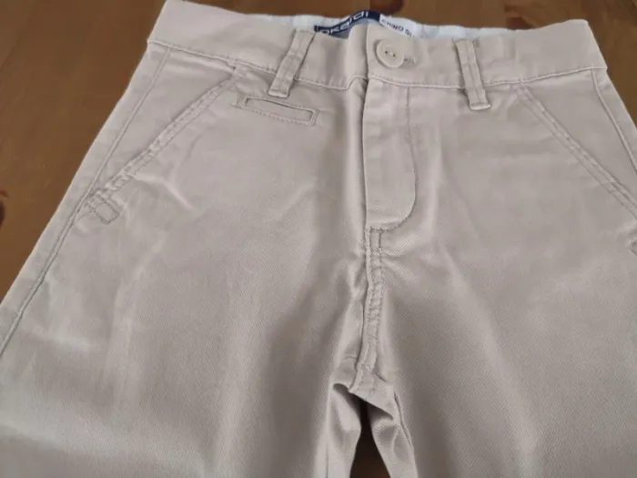 Pantalon beige cérémonie - photo numéro 2