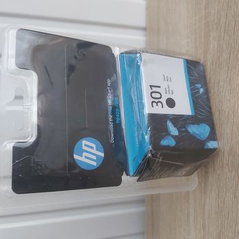 Cartouche d'encre d'imprimante HP 301 -Noire - Mars 2026