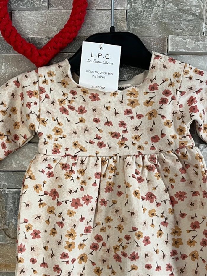 Combinaison molletonnée neuve bébé fille les petites choses