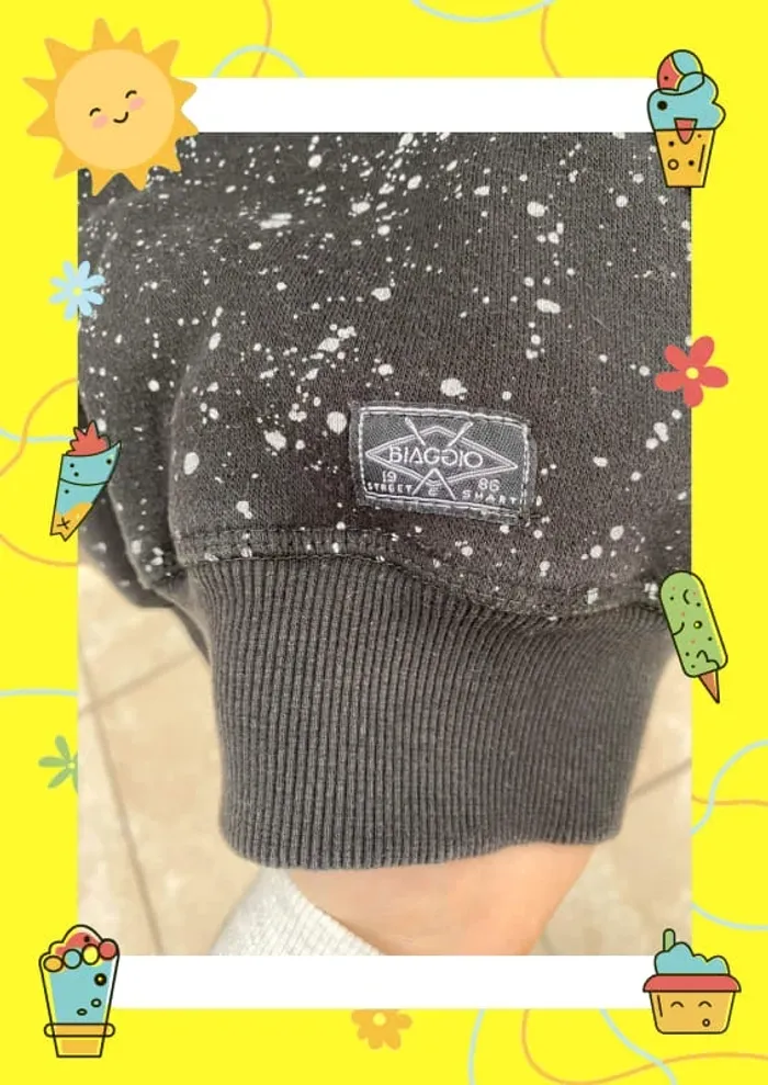 Pull Biaggio street & smart 38 noir blanc - photo numéro 3