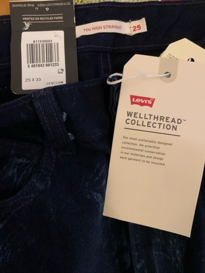 Jean Levi’s 70s high straight W25 L32 - photo numéro 3