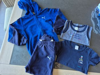 Survetement 4 ans et maillot de corps