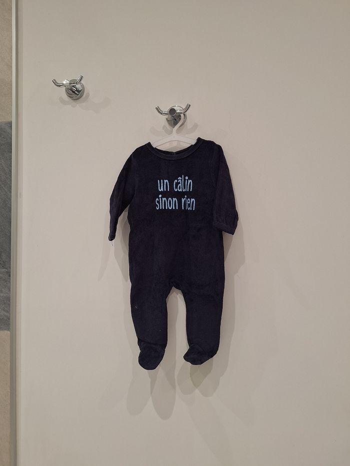Pyjama une pièce bébé garçon 6mois
