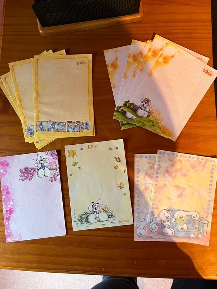 Lot feuilles diddl - photo numéro 2