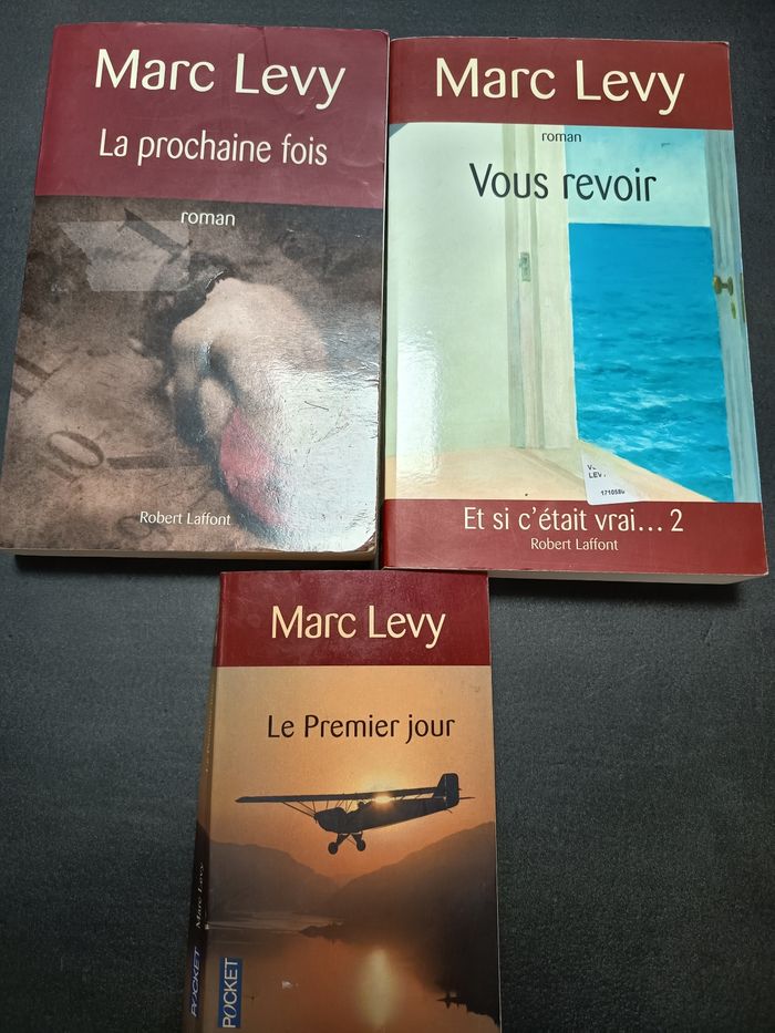 Lot de 3 de marc levy - photo numéro 2