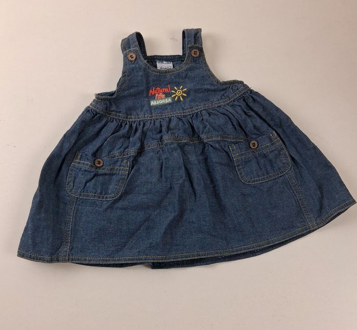 Robe en jean's Absorba taille 6 mois